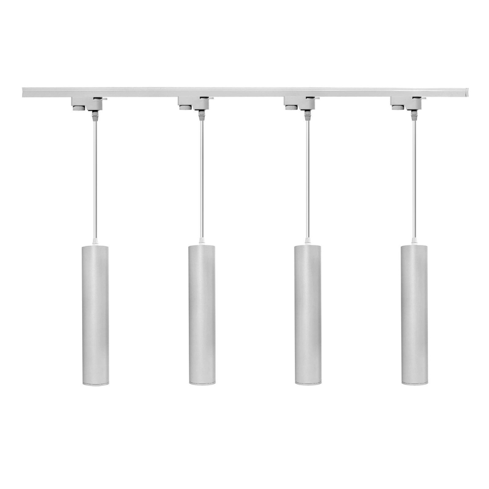 Šina 1m sa 4 linijske svetiljke, bela