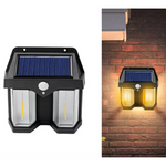 Spoljašnja solarna lampa House, crna