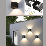 Spoljašnja lampa Tokio, 6W crna