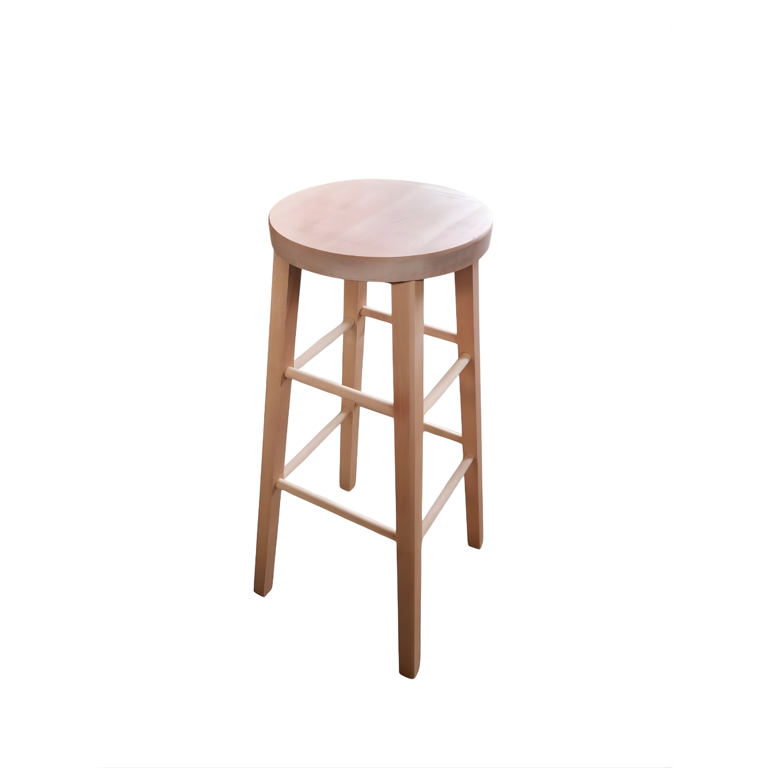 Barska drvena stolica bez naslona