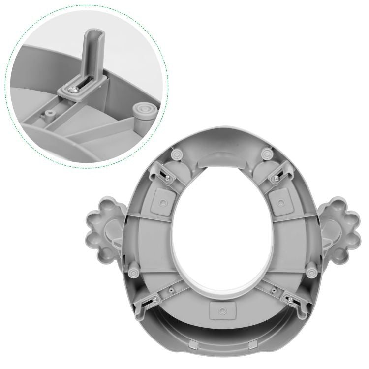Adapter za wc šolju sa rukohvatima, Gray, ECOTOYS