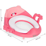 Adapter za wc šolju sa rukohvatima, Pink, ECOTOYS