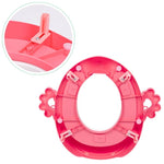 Adapter za wc šolju sa rukohvatima, Pink, ECOTOYS