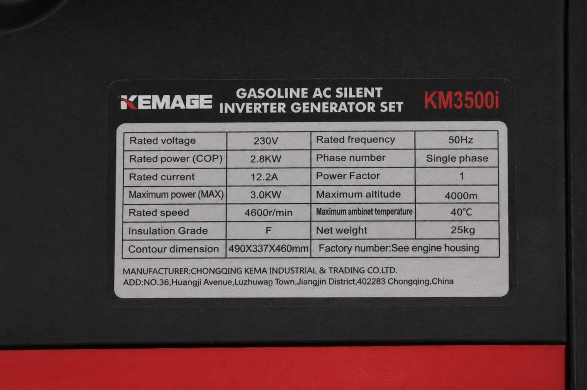 AGREGAT SILENT DUAL FUELKM3500i BOLZZ