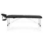 Aluminijumski masažni i rehabilitacioni sto, 2-sekcioni, sklopivi u kofer + torba - ModernHome