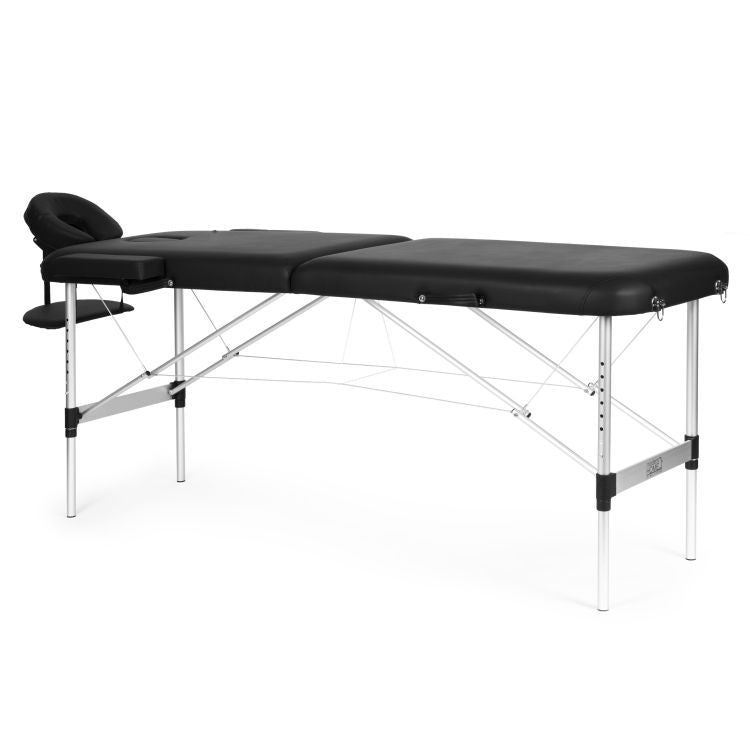 Aluminijumski masažni i rehabilitacioni sto, 2-sekcioni, sklopivi u kofer + torba - ModernHome