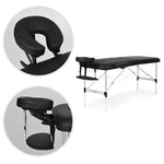 Aluminijumski masažni i rehabilitacioni sto, 2-sekcioni, sklopivi u kofer + torba - ModernHome