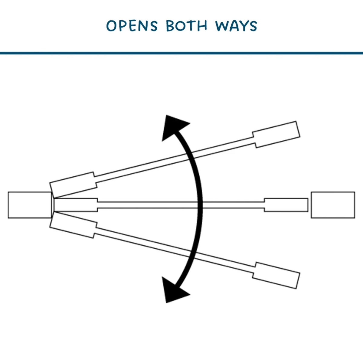 BabyDan Flex M sigurnosna ogradica 90–146 cm crna, zidna montaža