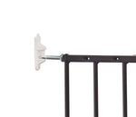 BabyDan Pet Extending Gate Extra Tall 62.5–106 cm – Sigurnosna ograda za pse, zidna, crna