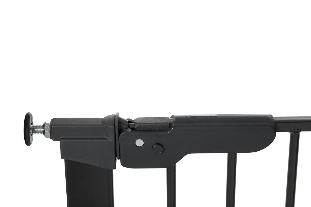 BabyDan Premier sigurnosna ogradica Extra Wide 151–158 cm crna, bez bušenja