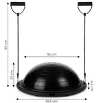 Balans platforma sa ekspanzerima, Half Ball balans trener + pumpa, ModernHome