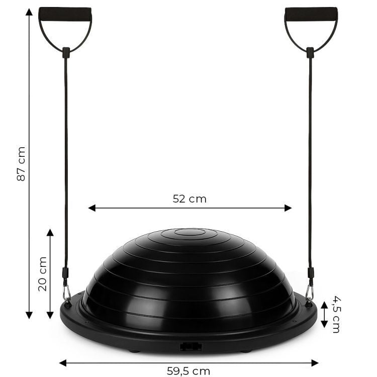 Balans platforma sa ekspanzerima, Half Ball balans trener + pumpa, ModernHome