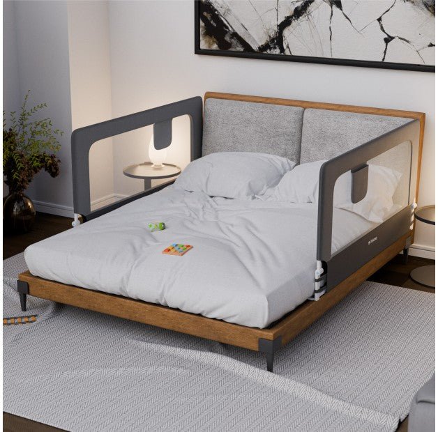 Zaštitna ogradica za krevet 150cm Tulano Cover 25 Siva