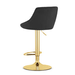 Barska stolica Kast black / gold baza