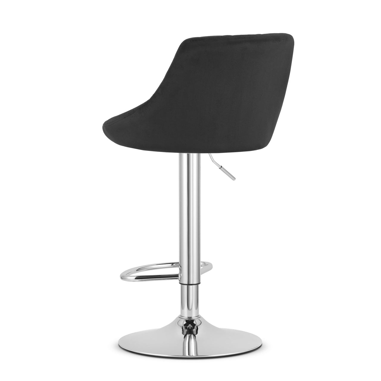 Barska stolica Kast grey / chrom baza