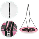 Baštenska ljuljaška 100 cm, roze - ECOTOYS