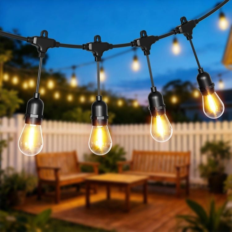 Baštenske LED lampice 20 m (20 sijalica), 9 W