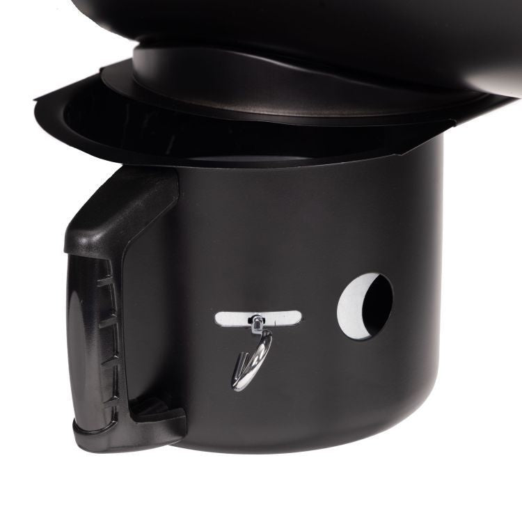 Baštenski roštilj na ćumur sa poklopcem, termometrom, posudom za pepeo i drvenim policama – MultiGarden