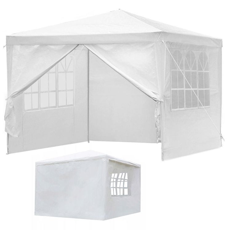 Baštenski šator, 3x3 m, 4 stranica, white, MultiGarden