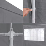 Baštenski šator, 3x6 m, 6 stranica, gray, MultiGarden