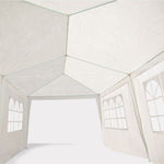 Baštenski šator, 3x6 m, 6 stranica, white, MultiGarden