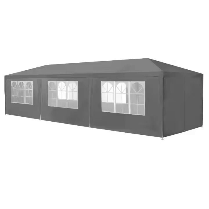Baštenski šator, 3x9 m, 8 stranica, gray, MultiGarden