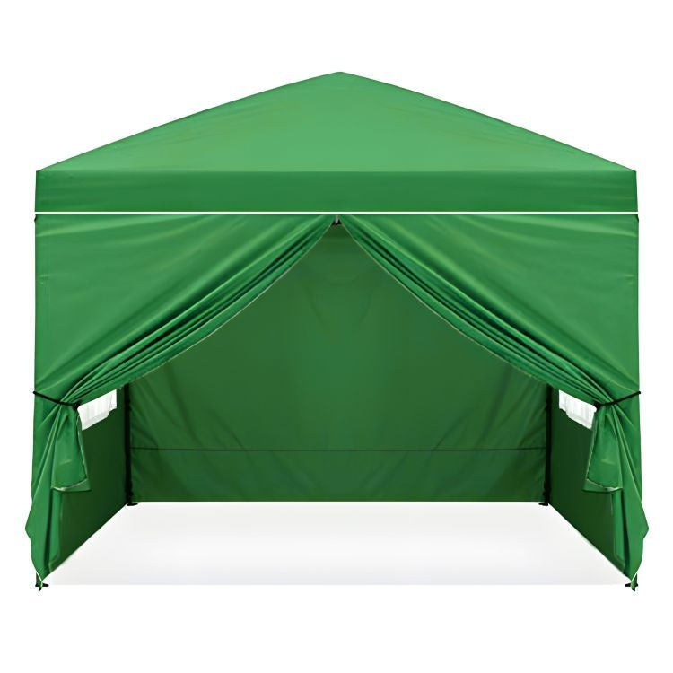 Baštenski šator/paviljon 3×3 m, automatski rasklopiv, sa 4 bočne stranice zeleni – MultiGarden