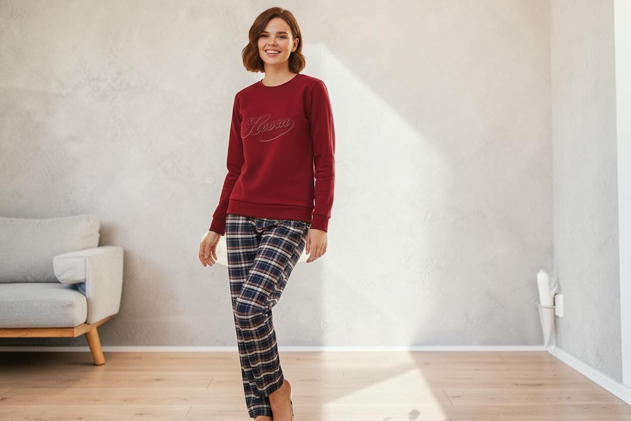Ženska pidzama Winter - komplet L veličina Model 9130