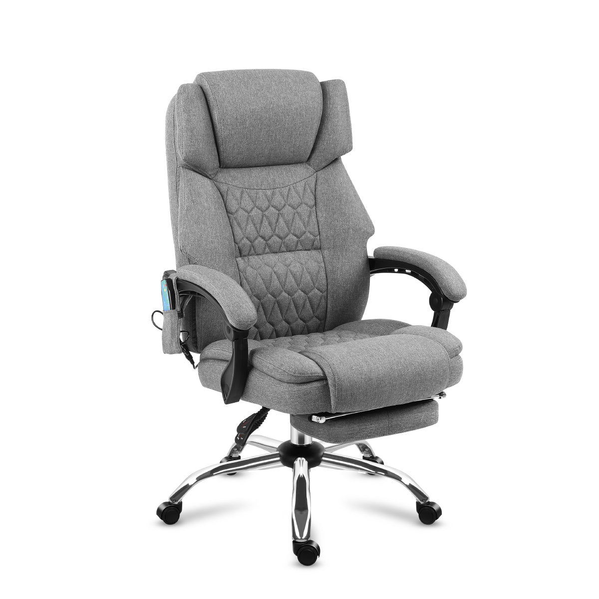 Kancelarijska stolica sa masažerima Mark Adler Boss 6.0 Grey