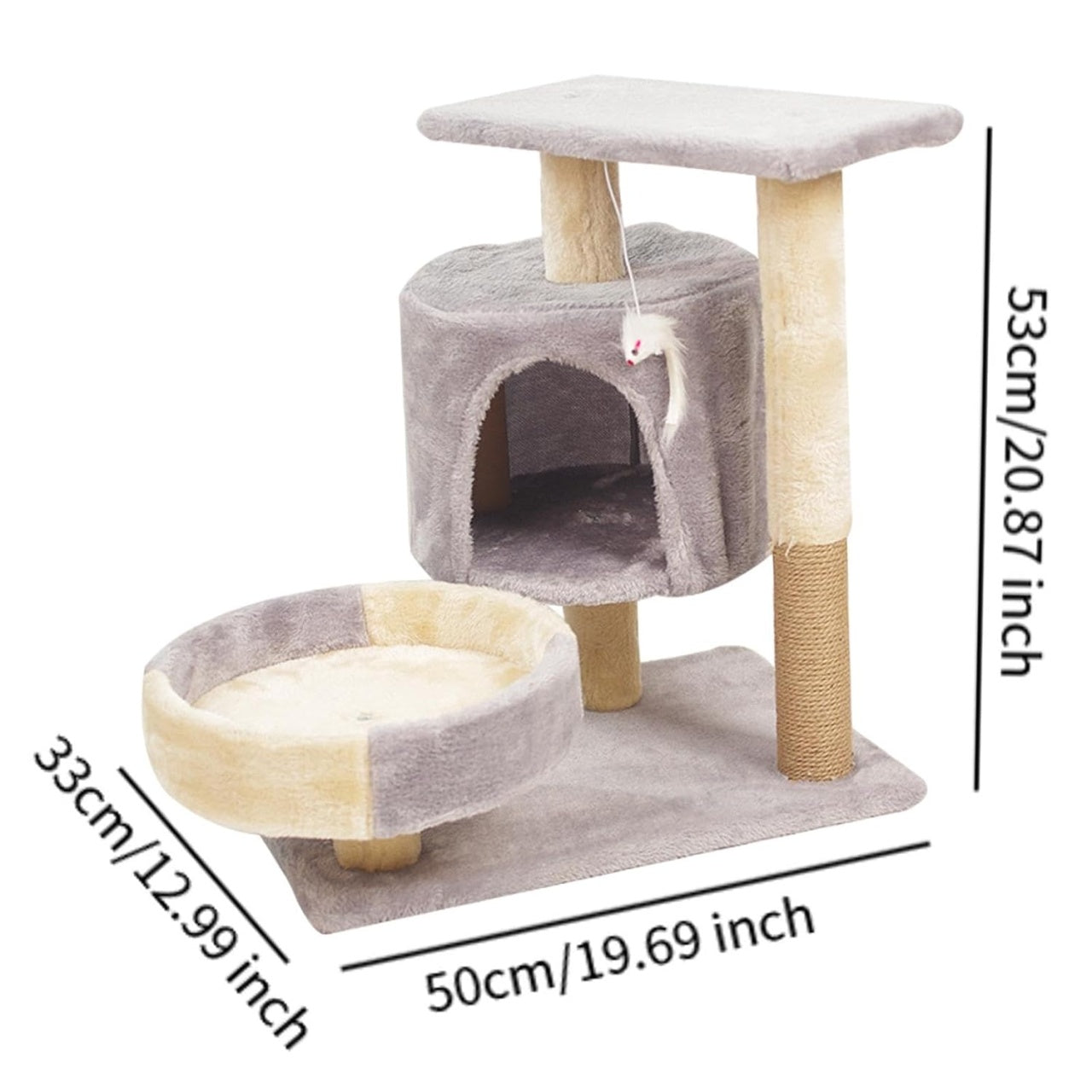 CESKO ZA MACKE PINI LIGHT GRAY