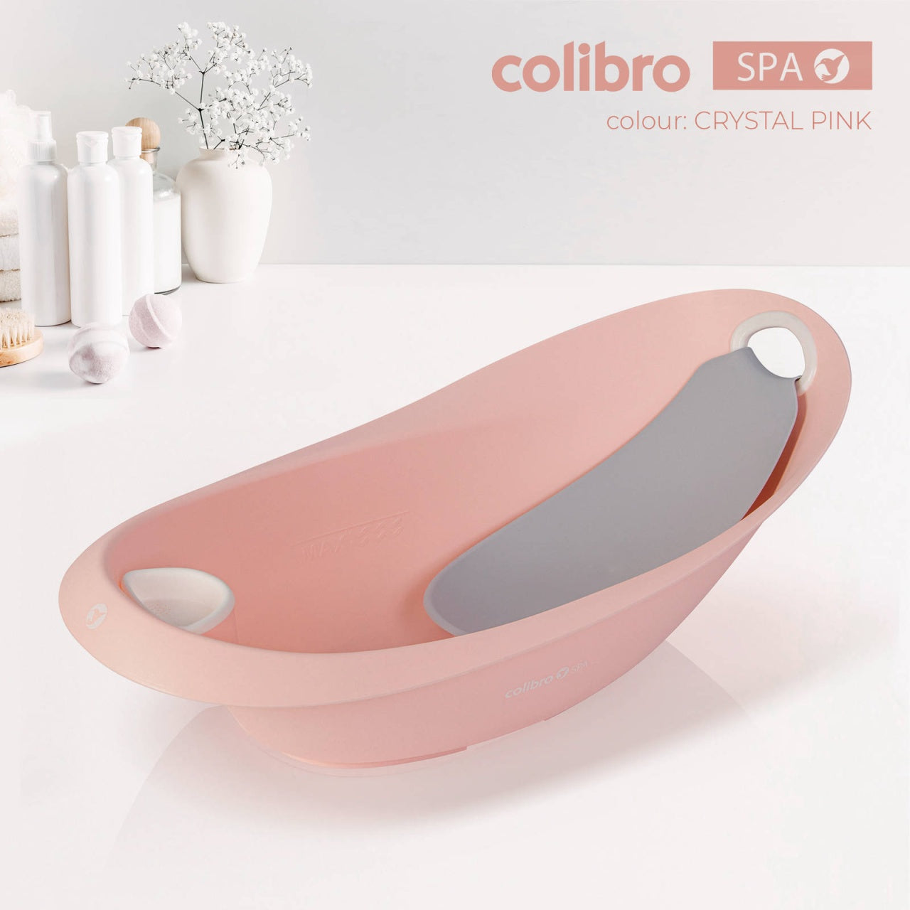 COLIBRO KADICA ZA KUPANJE 2U1 CRYSTAL PINK