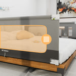 Tulano Cover 44 Zaštitna ogradica za krevet 140cm Siva