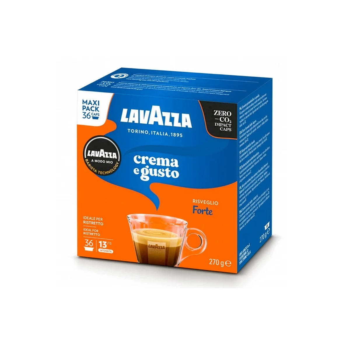 Lavazza, A Modo Mio kapsule za kafu  Crema e Gusto Forte, 36 kapsula