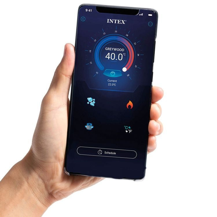 Đakuzi na naduvavanje sa hidromasažom za 6 osobaWIFI premium dodatna oprema, INTEX 28442