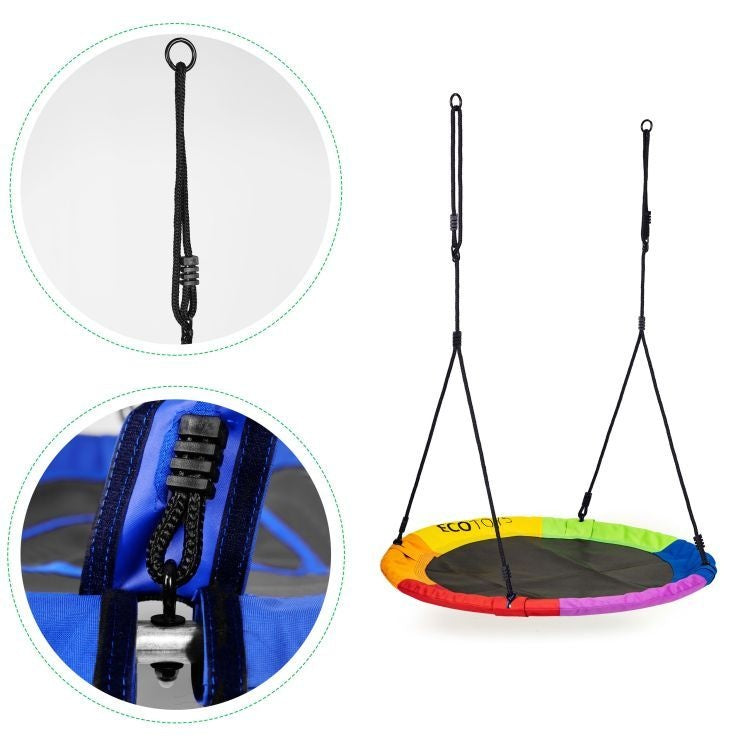 DEČIJA BAŠTENSKA LJULJAŠKA MULTICOLOR ECOTOYS