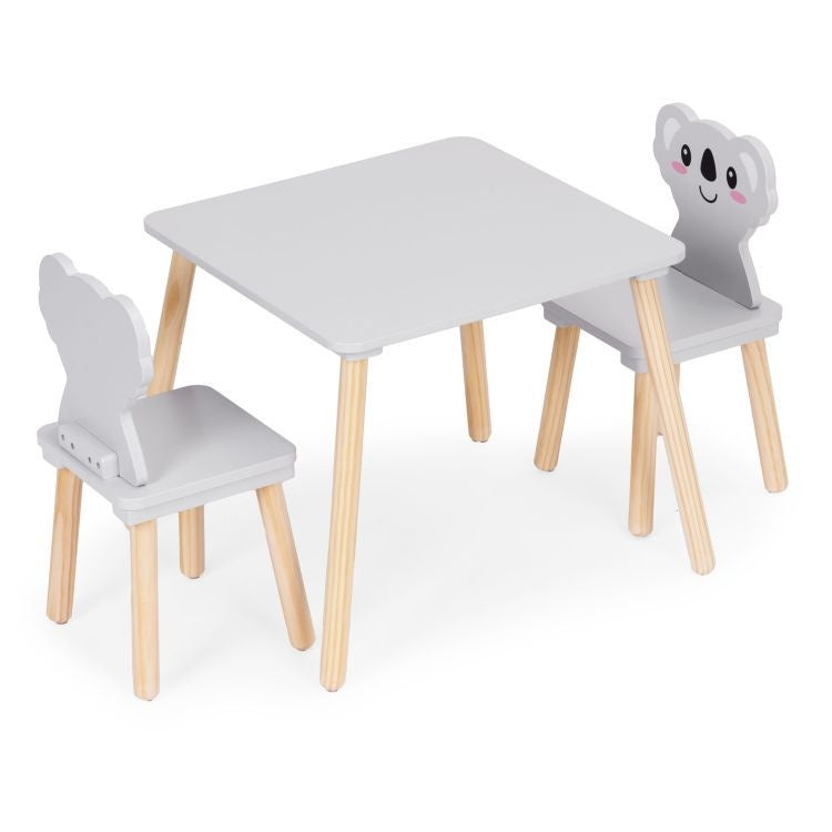 Dečiji set nameštaja Koala – sto + 2 stolice , ECOTOYS