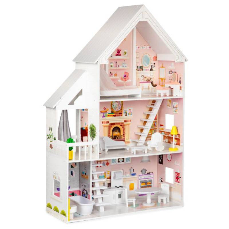 DRVENA KUĆICA ZA LUTKE XXL FOR DOLLS RESIDENCE