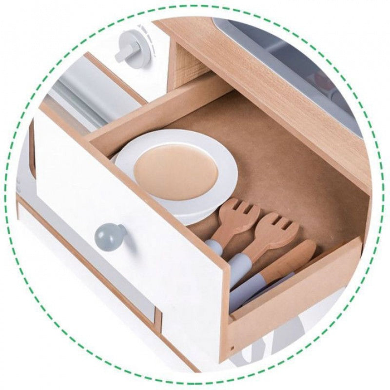 DRVENA KUHINJA XXL + cooking accessories