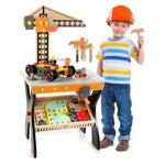 Drvena radionica za decu, sto sa alatom – ECOTOYS