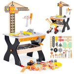 Drvena radionica za decu, sto sa alatom – ECOTOYS
