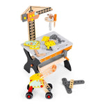 Drvena radionica za decu, sto sa alatom – ECOTOYS