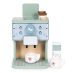 Drveni aparat za kafu za decu – barista set, 8 delova – ECOTOYS