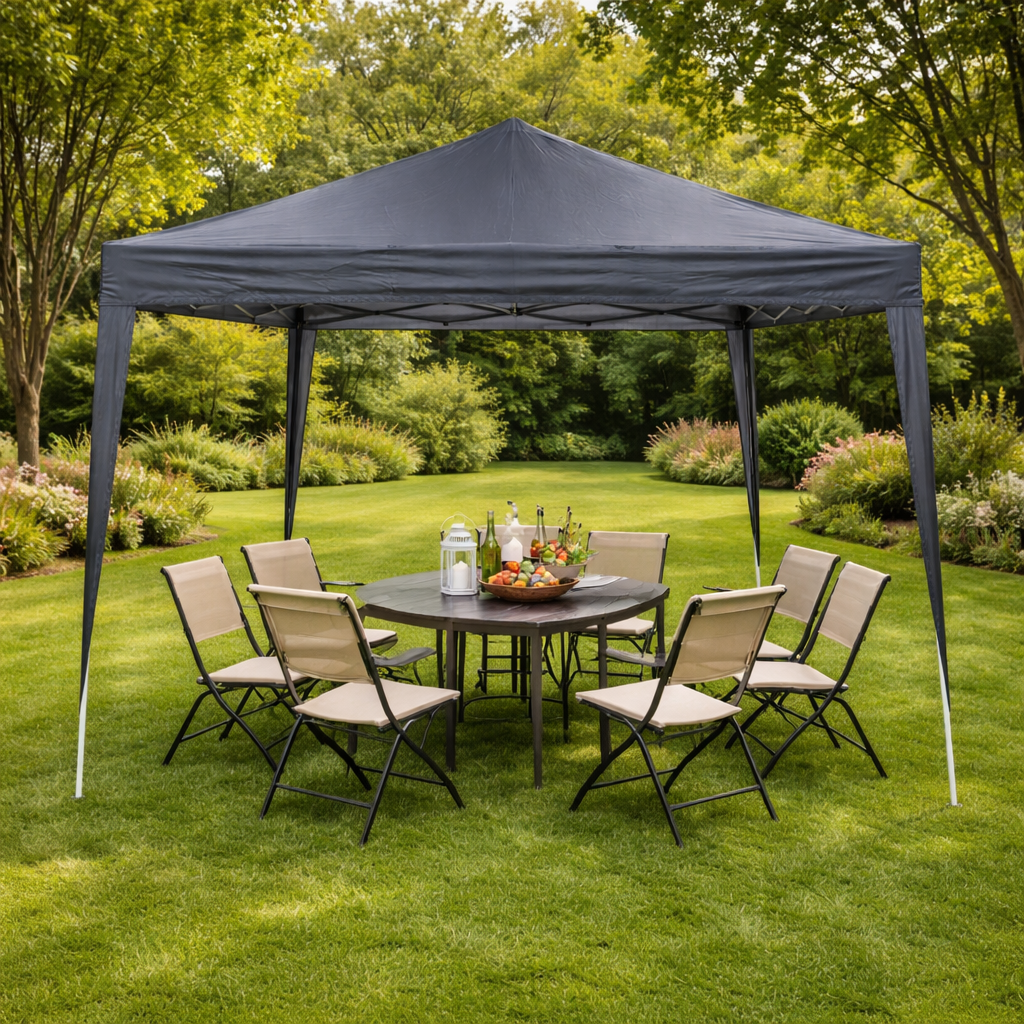 Progarden gazebo tenda siva 3x3m