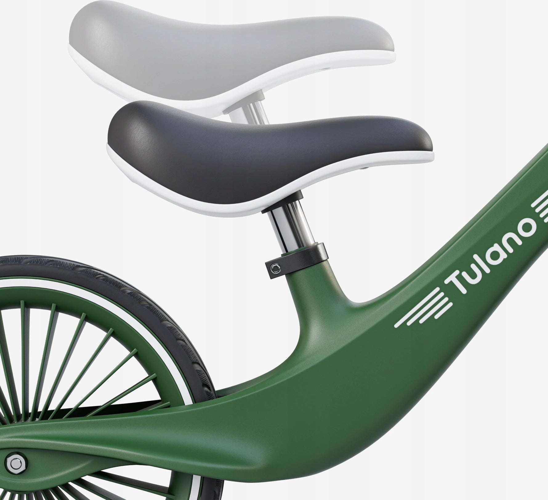 Dečiji balance bike Tulano Route Zeleni, uzrast 2+