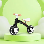 Ecotoys balans bicikl sa pedalama i pomoćnim točkovima 3u1 black