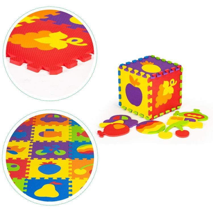 Edukativna podloga EVA FOAM 20 delova 148x119cm ECOTOYS