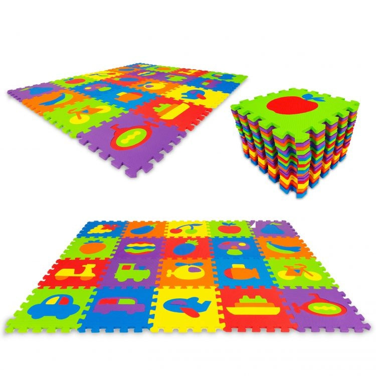 Edukativna podloga EVA FOAM 20 delova 148x119cm ECOTOYS