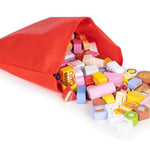EDUKATIVNE DRVENE KOCKE SET -CANDY CITY 116 KOM