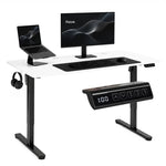 Električni radni sto 140 × 60 cm sa podesivom visinom 72–118 cm
