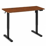 Električni radni sto 140 × 60 cm sa podesivom visinom 72–118 cm, tamni hrast – ModernHome